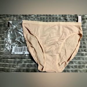 Nwt Victoria’s Secret Tan Small Sexy Illusion MIDI Brief Undies Panties